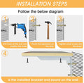 Countertop Support Brackets Heavy Duty, 8